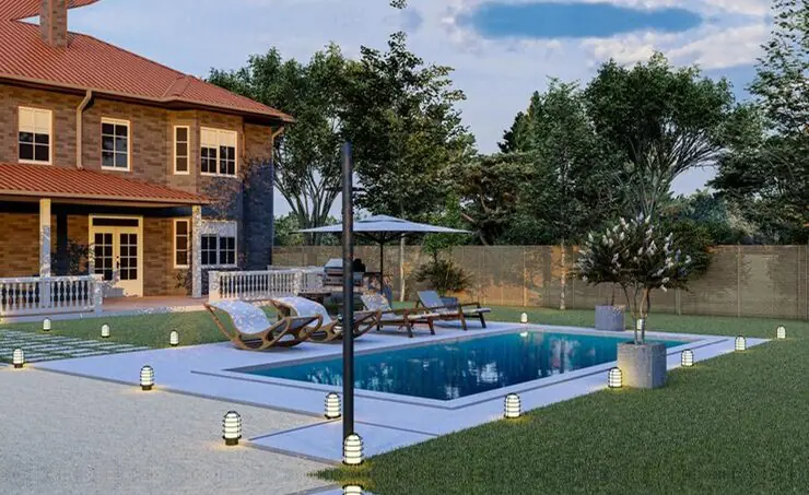Outdoor living space built by Heavenly Outdoor in Spring, Texas